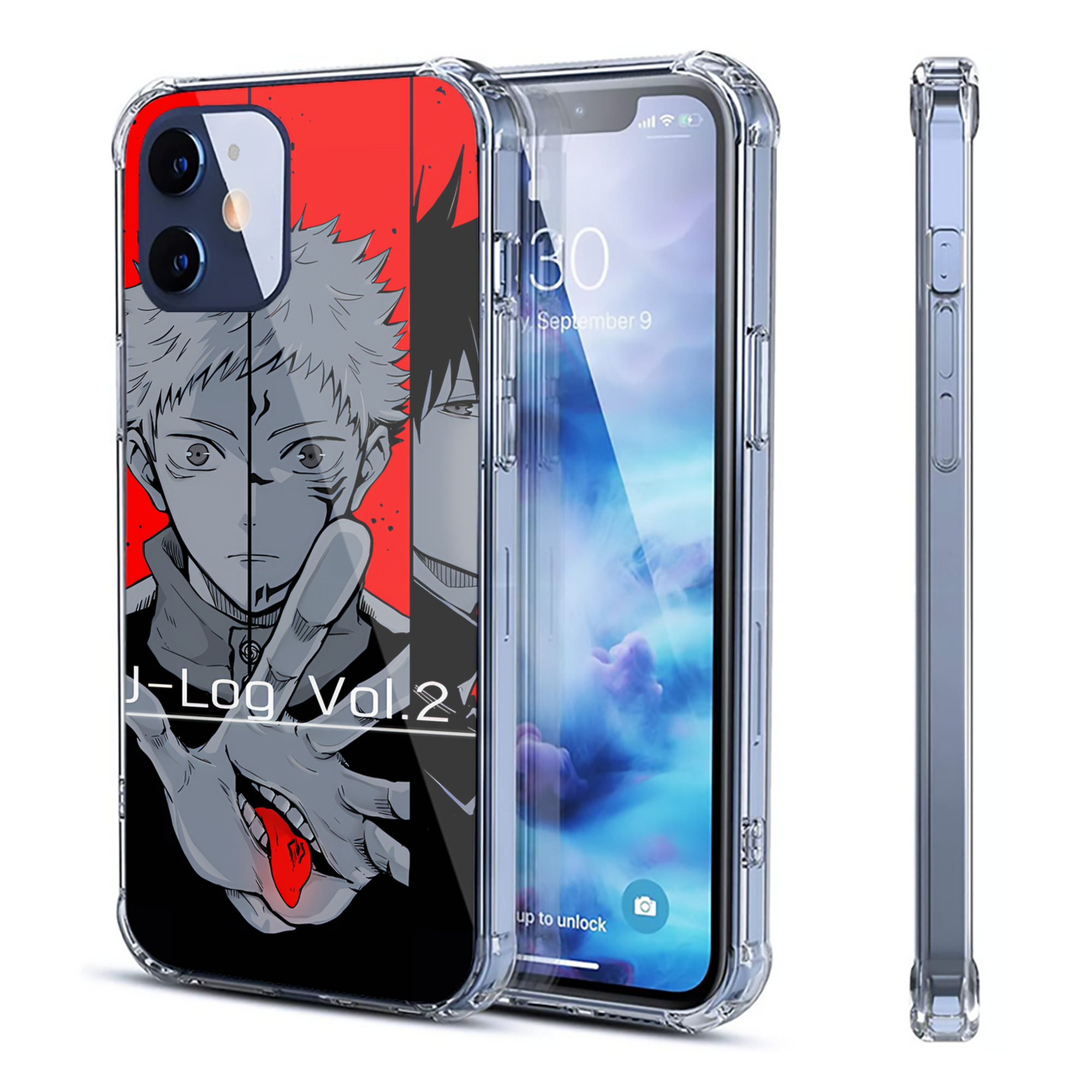 （画像用） SPY×FAMILY间谍家家酒 【iPhone 12シリーズ対応】透明スマホケース（クリアソフトケース）